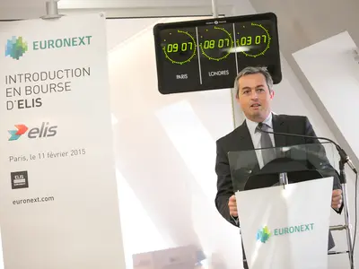 Elis entre en Bourse sur le marché réglementé d'Euronext